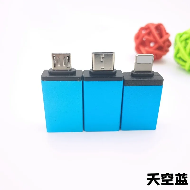 Convertidor Micro USB a USB para tableta, adaptador Micro hembra tipo C para PC, Android, Usb 2,0, Mini Cable OTG