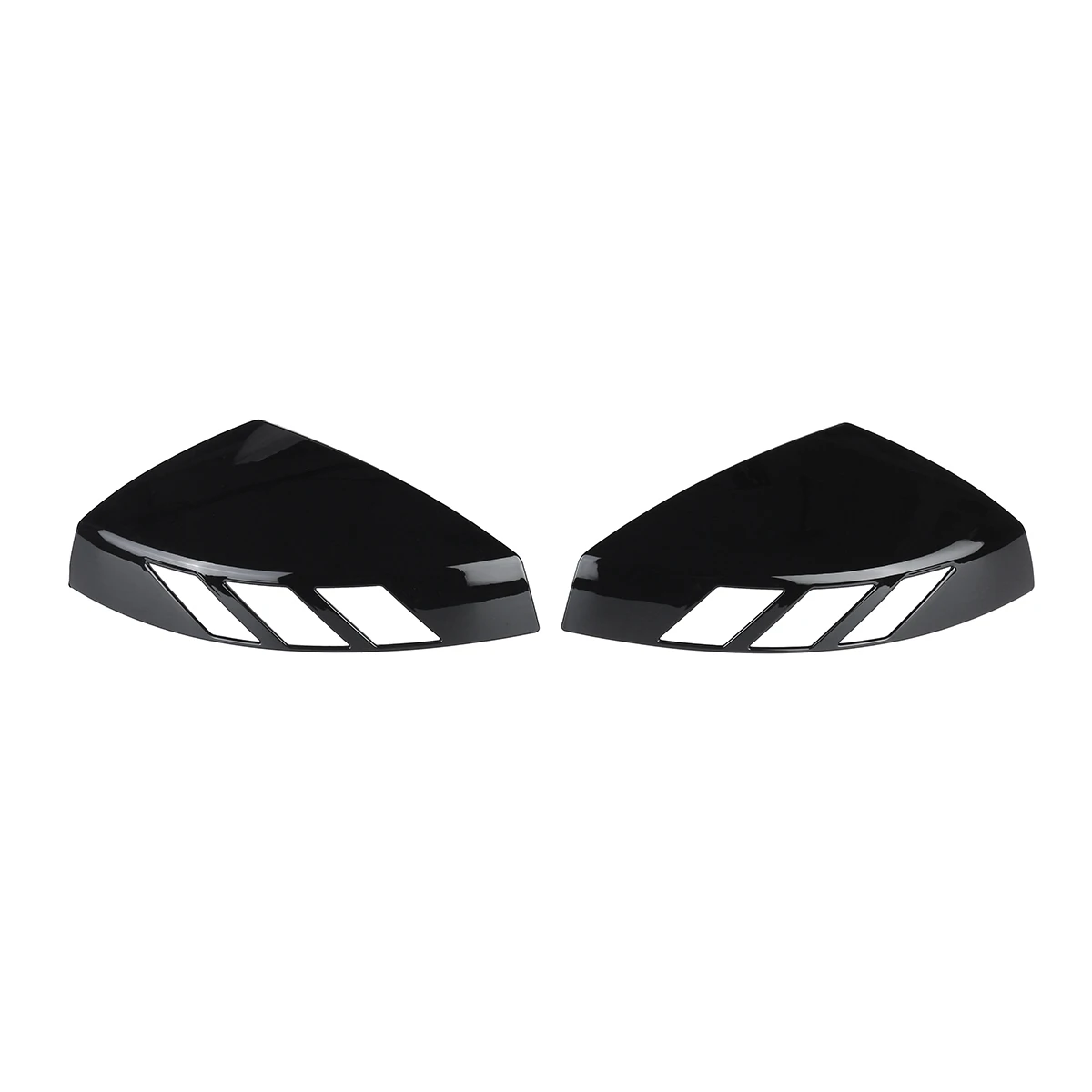 A Pair 3 Color A3 S3 Mirror Covers Car Side Door Rear View Mirror Cover Cap Shell Add on For Audi A3 S3 RS3 All Models 2014-2020