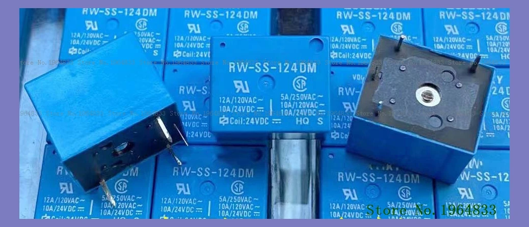 RW-SS-124DM, 24VDC, BRD-SS-124LM, DIP-4