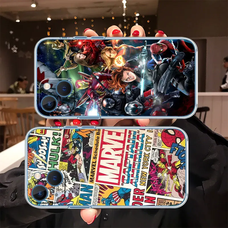 DA97 The Avengers Case for Moto G200 G71 G60S G60 G52 G51 G50 G42 G41 G8 G9 G10 G20 G22 G23 G30 G32 Play Plus Power