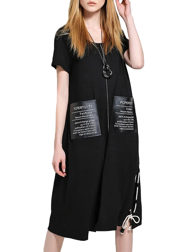 Max LuLu 2024 Spring European Luxury Long Clothes Womens Loose Leisure Fashion Dresses Ladies Classic Elegant Vintage Vestidos