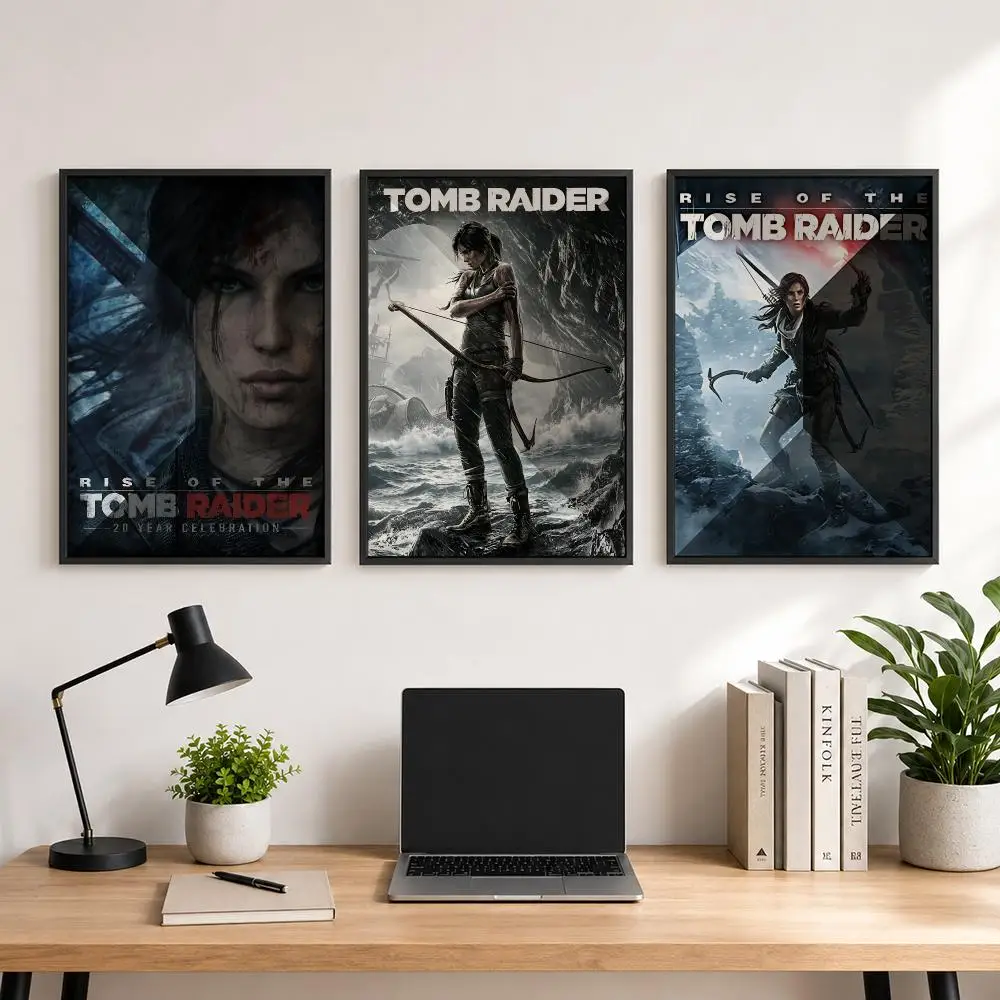 game Tomb Raider Poster Poster, Wall Decor Art Print, Abstract Wall Decor Art Print for Living Room