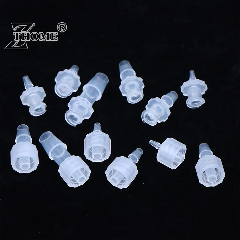 Luer Lock Adapter PP Material Connector Air Valve Pipe Dispensing Glue Subpackaging Syringe Barrels Fitting