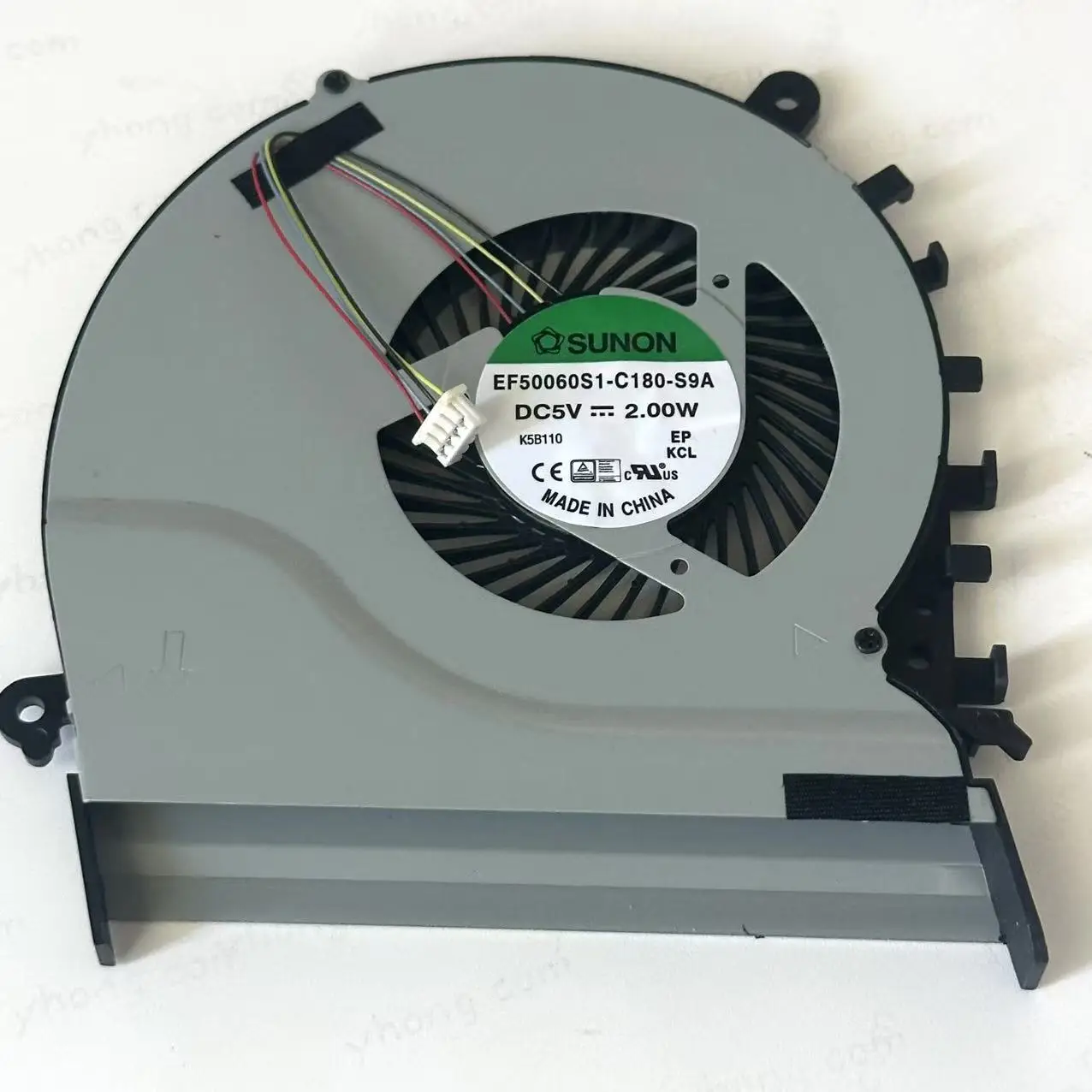 SUNON EF50060S1-C180-S9A 13NB0261AM0802 3CXJ9TMJN20 DC 5V 2.00W Cooling Fan
