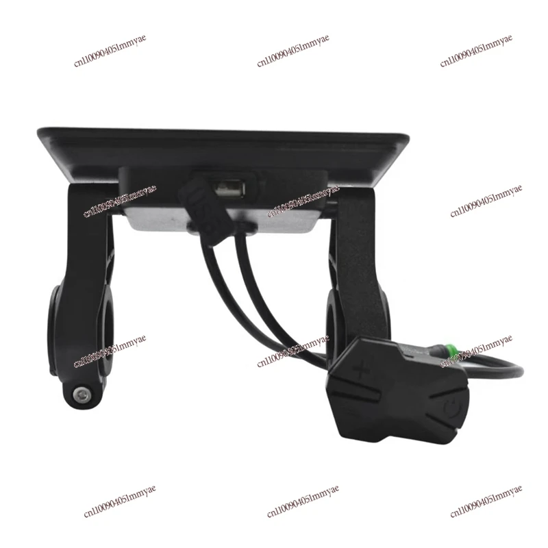 

H6C Electric Bike LCD Display Meter 24V-60V E Scooter LCD Panel Color Screen with USB UART for Electric Bike(5PIN)