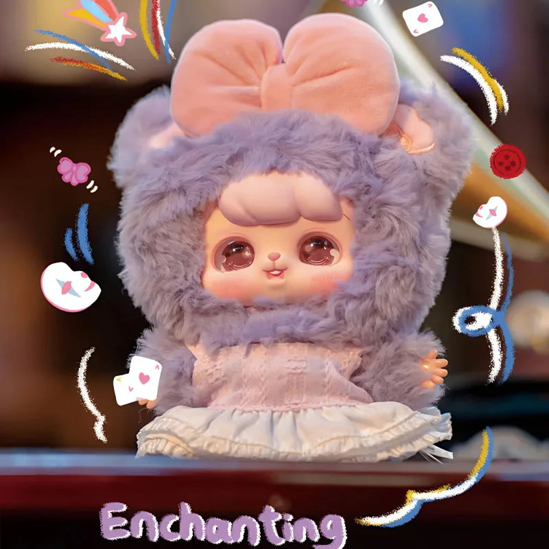 Baby Three Ava Fantasy Circus Plush Blind Box Trendy Play Cute Plush Doll Surprise Handmade Collection Halloween Christmas Gift