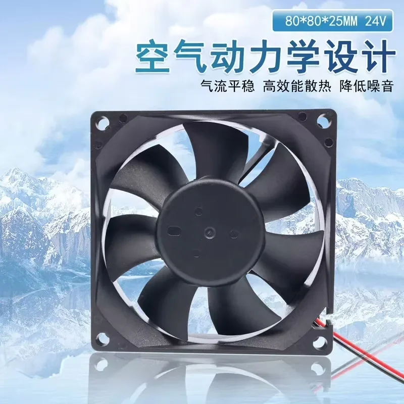 for Delta 8025 24V 0.33A 8cm Original Imported Cooling Fan Low Price