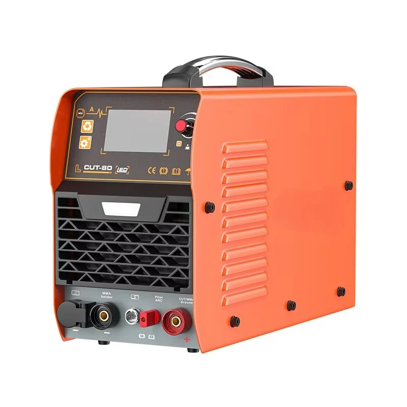 

380V 80A air Plasma Cutter with pilot Arc HF IGBT DC Inverter Cutting Machine CUT-80 LED