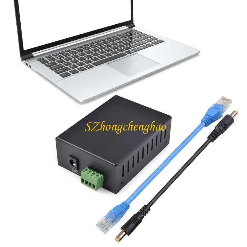 Poe Splitter RJ45 Box Power Box 12V 5A Металлический корпус POE Power Seperator 601D