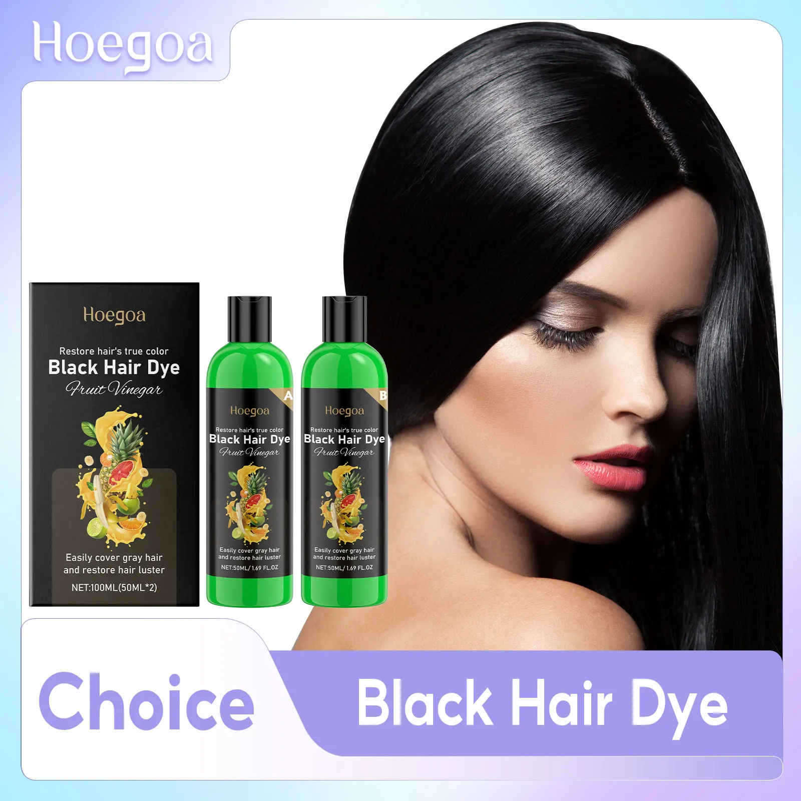 

Polygonum Multiflorum Hair Color Shampoo For Gray Hair Turning Black Hair Dye Natural Fast Professional Hair Coloring Products