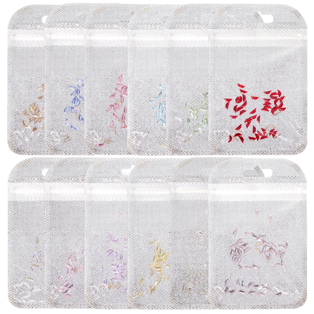 50Pcs Flat Back Sailboat Fancy Rhinestone Super Flash Nails Accessories Nail Diamond Jewelry Glass Charms Rhinestones