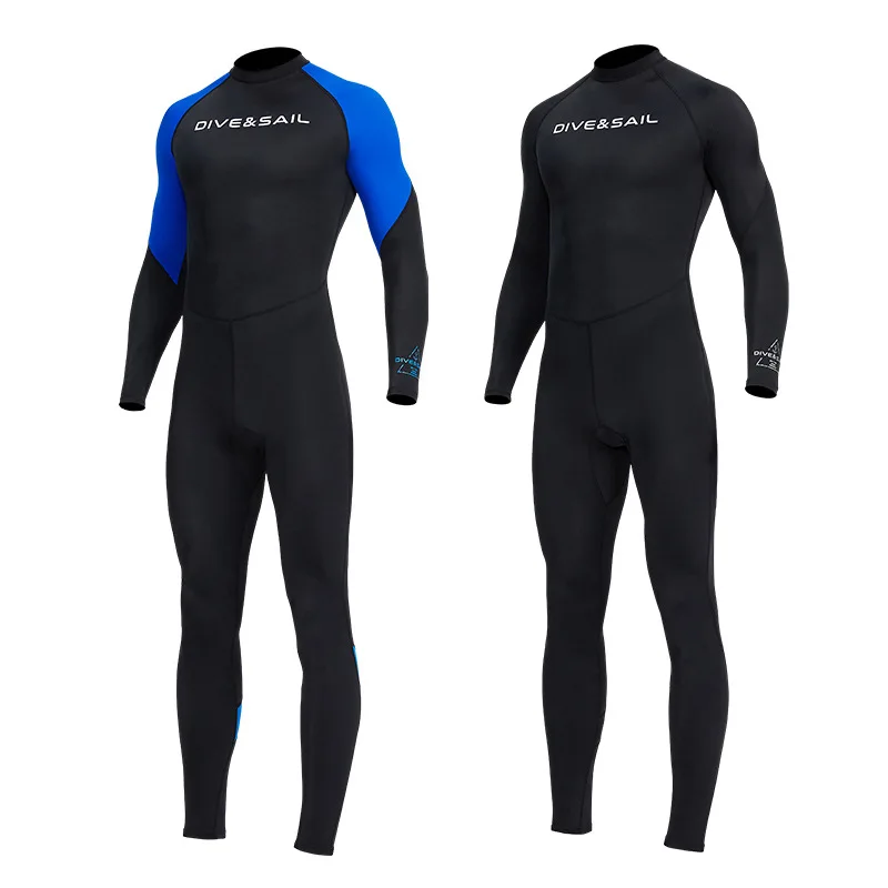 Men's Diving Suit, Scuba Warm, Elastic, UV Resistant Water Sports Suit,Swimming Surfing, Snorkeling, Kayaking, And Swimming Suit