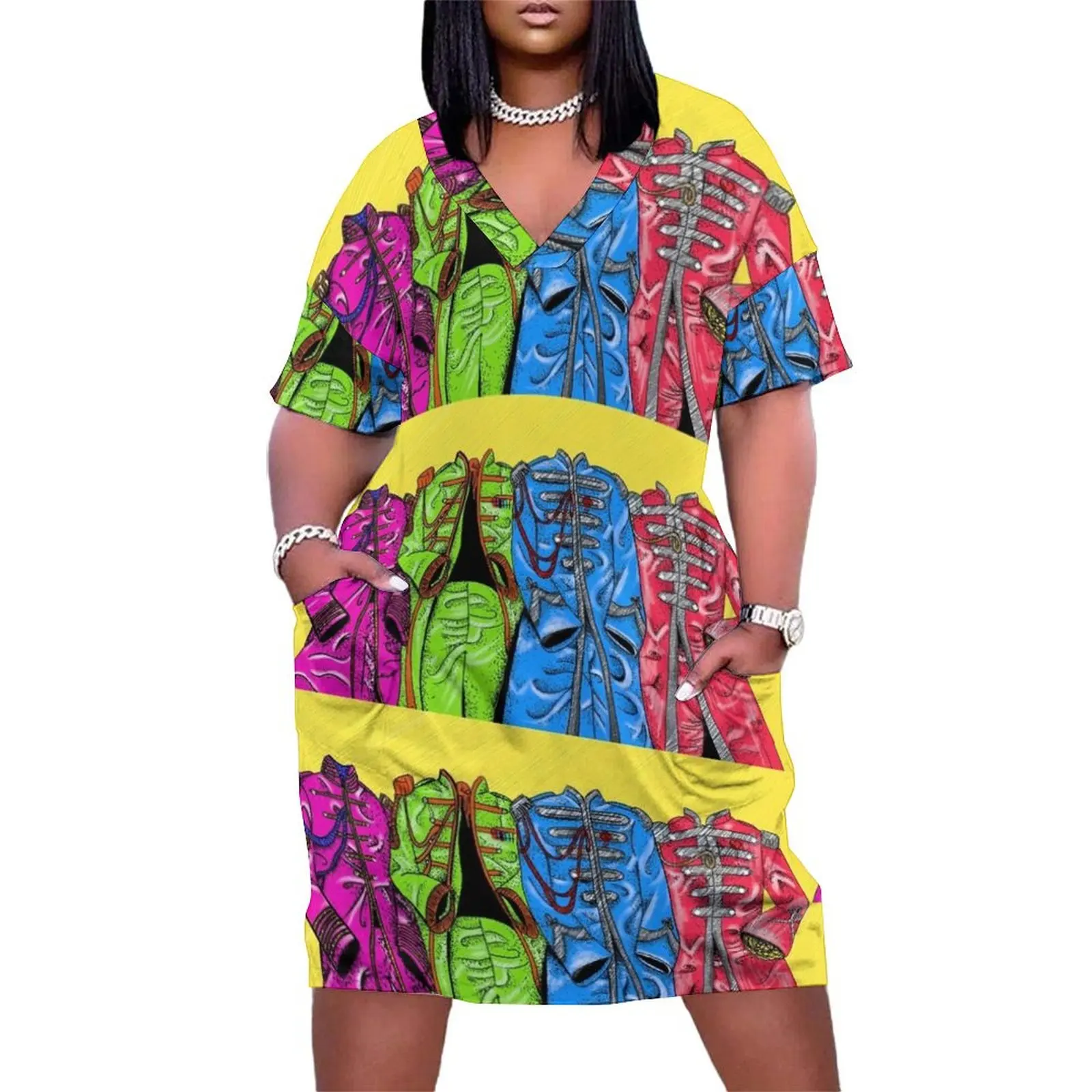 

Sgt Pepper Suit Loose Pocket Dress dress summer 2024 women dress dresses evening