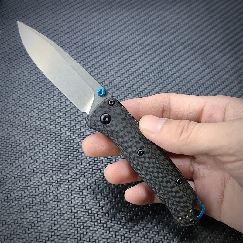 Portable Mini Bugout BM 533/535s Pocket Folding Knife S90V Blade Carbon Fiber Handles Outdoors Tactical Defense Survival Tools