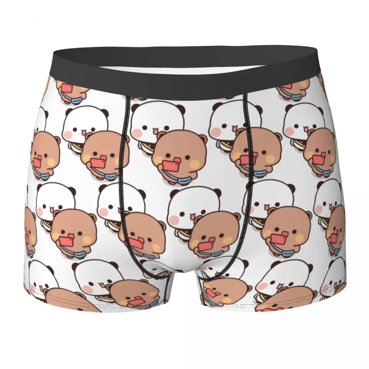 

Нижнее белье Bubu And Dudu Taking Selfies, удобные трусики, шорты с принтом, трусы для мужчин, 3D чехол, боксеры больших размеров