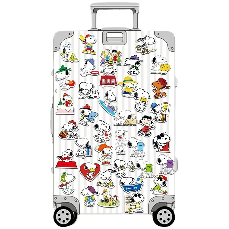 40/100pcs Snoopy Stickers Cartoon Cute Waterproof Sticker Stationery Laptop Luggage Bottle Kawaii Decoration Accessories Gifts