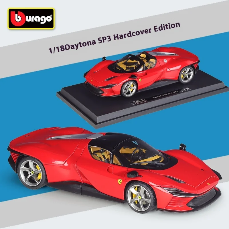 

Daytona SP3 sports car simulation is 1:18 higher than that of the United States, and the hardcover alloy finished car model coll