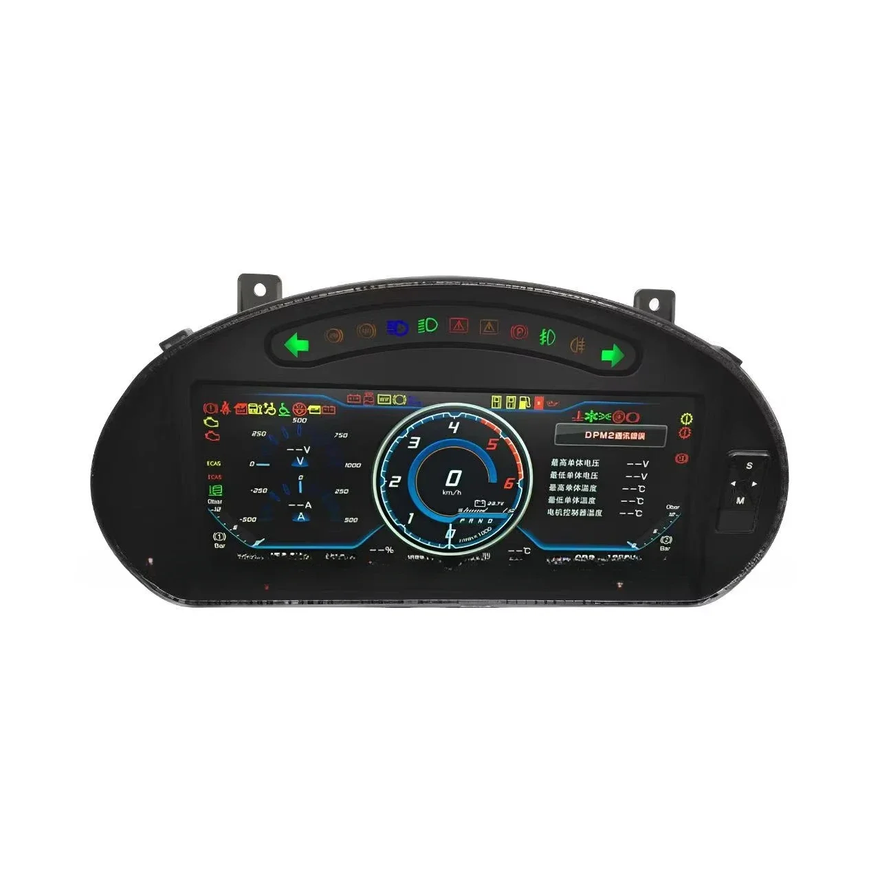 for Custom Bus Truck Lcd Universal-Digital-Instrument-Cluster Speedometer Auto Meter Digital Dashboard For Car Gauge Cluster