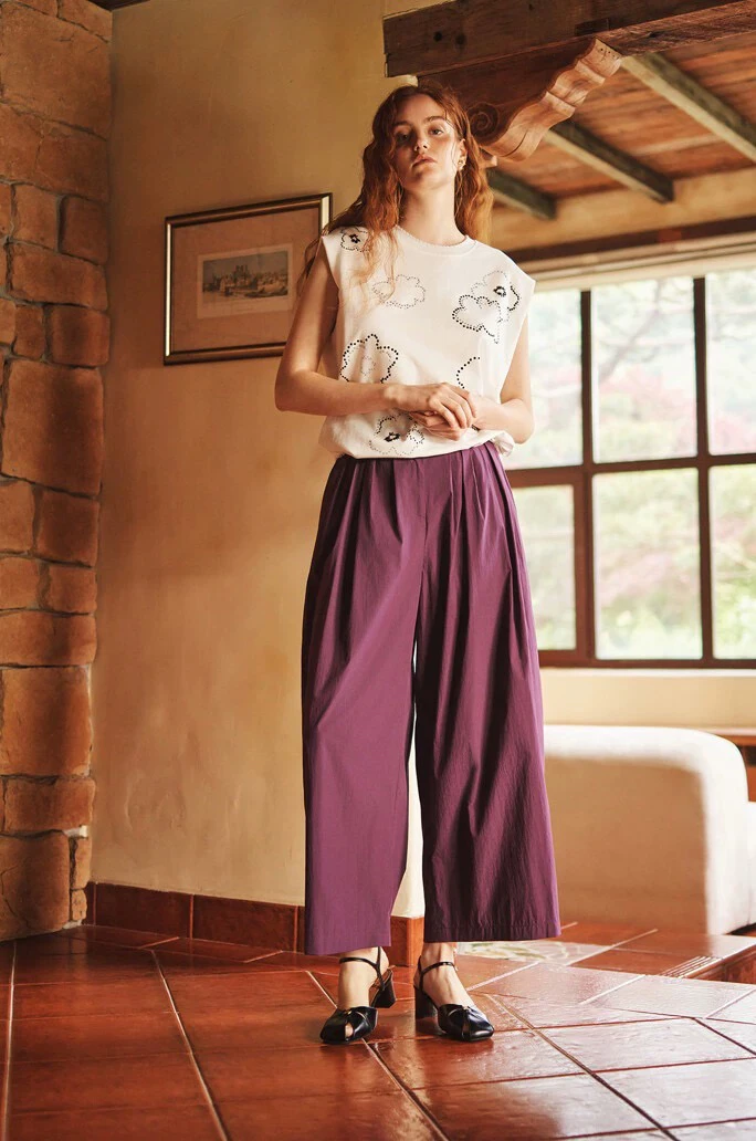 เสื้อยืดผ้าฝ้ายทรงหลวมพิมพ์ลาย LNVN ตกแต่งด้วยลูกปัดเย็บมือ สำหรับผู้หญิง สไตล์ลำลอง แฟชั่นฤดูร้อน เหมาะสำหรับใส่ไปทำงาน