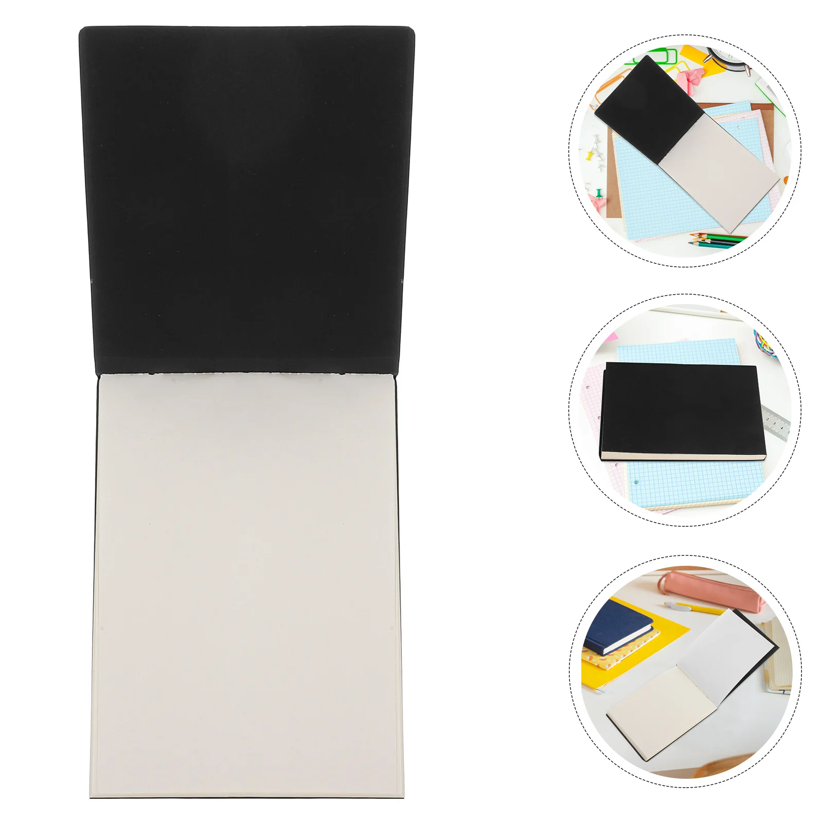 

5Pcs Pocket Notepads Mini Blank Notepads Thickened Paper Pads Portable Note Pads Sketch Notebook Schedule Planning