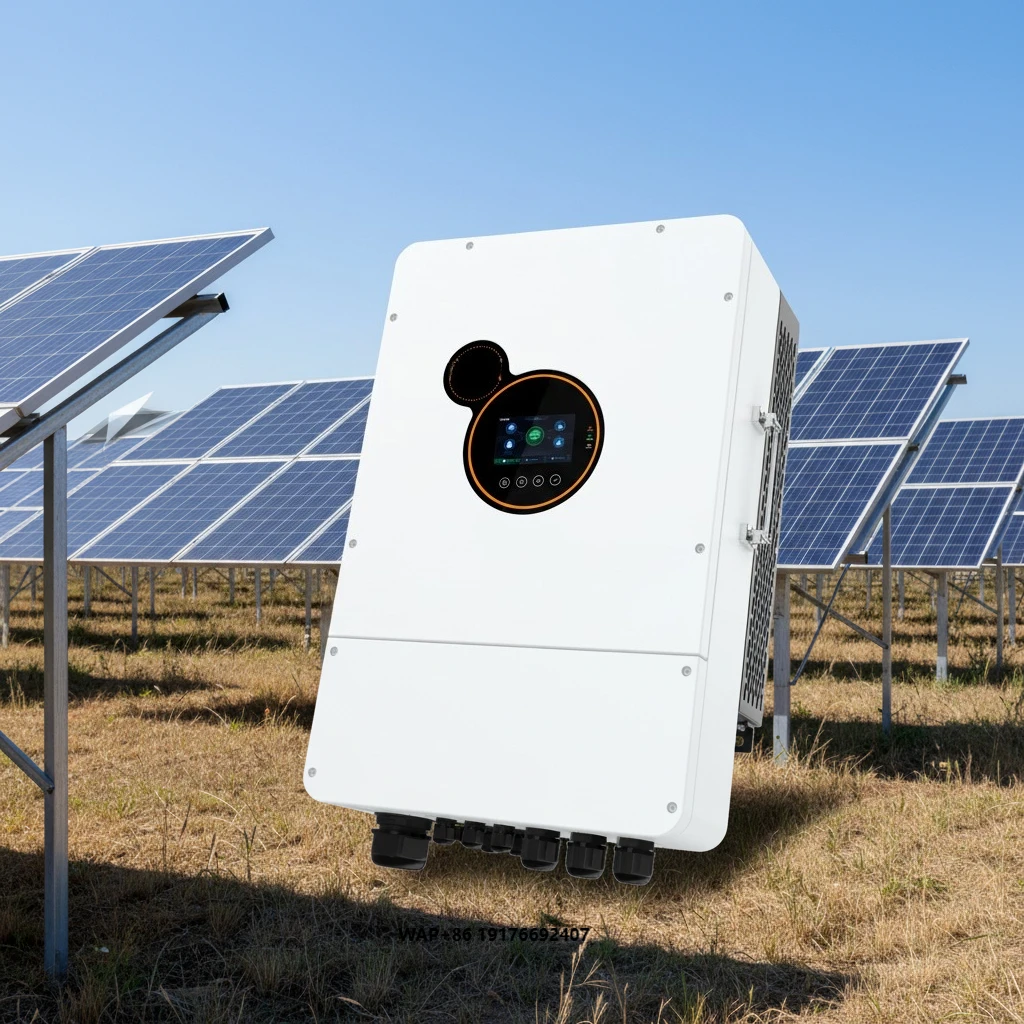 HESP48200SH3 Hybrid Solar Inverter 20kw 230v 400v Ac Three-phase Low Volta IP65 Waterproof for Home Storage System