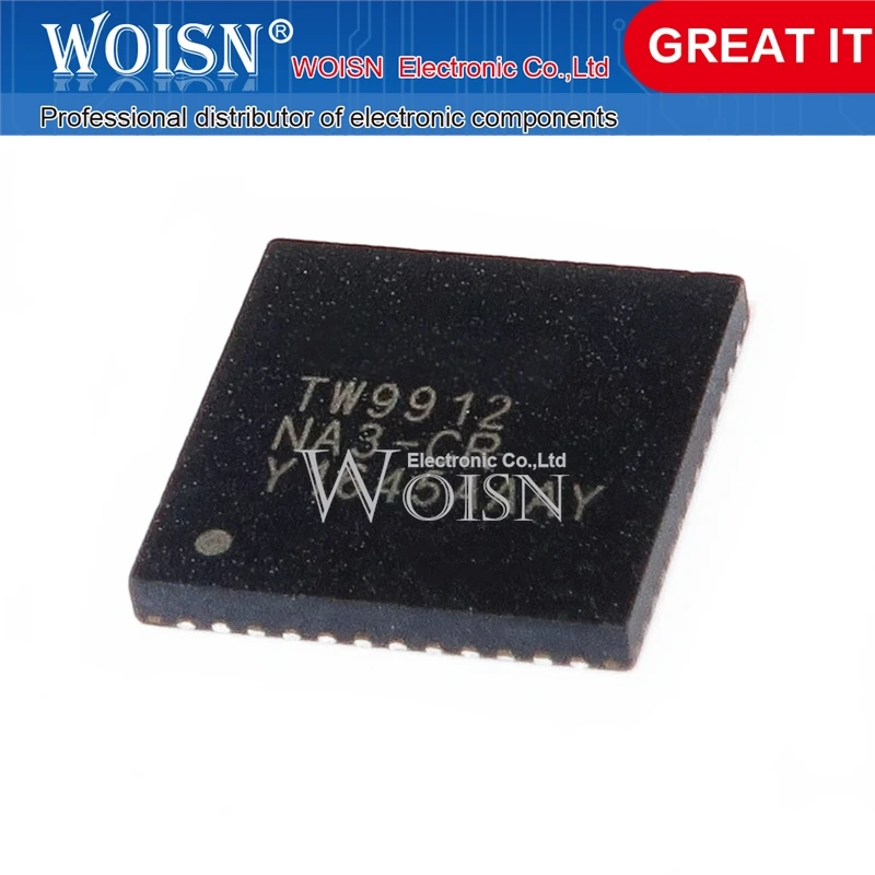 5pcs/lot TW9912-NA3-CR TW9912 QFN-48 In Stock