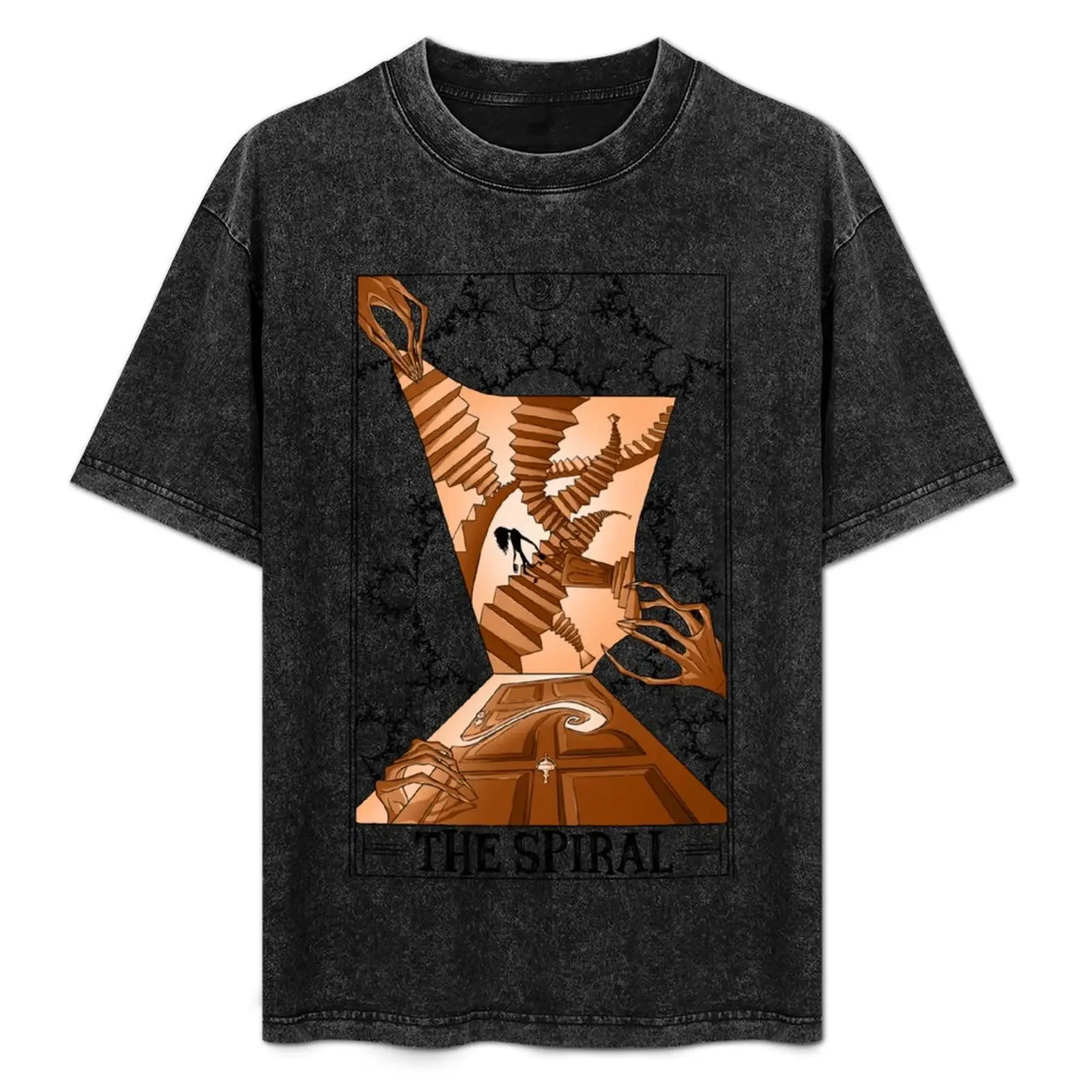 

The Spiral Tarotesque - (Light) T-Shirt man t shirt vintage t shirts for a boy customizeds t shirts for men graphic