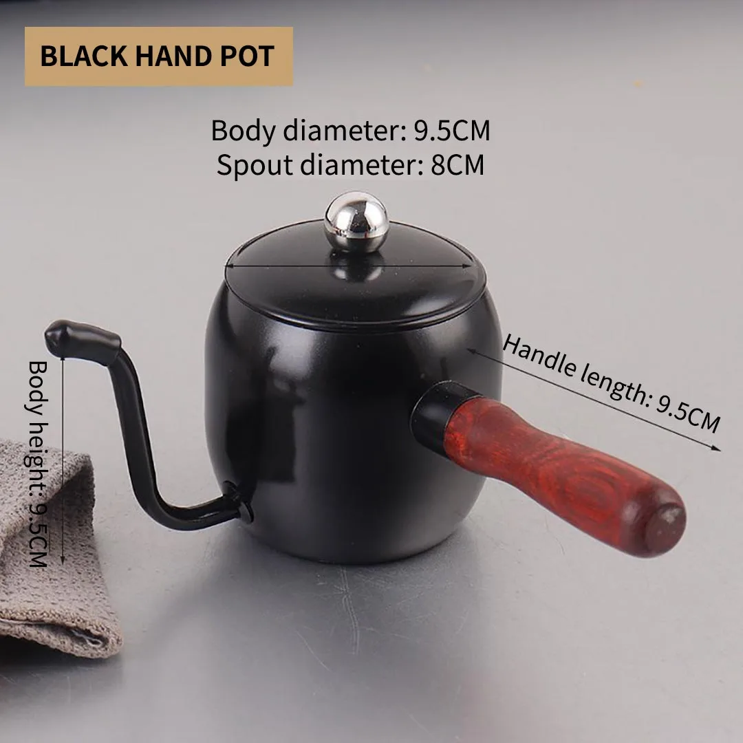 500ml 304 Stainless Steel Milk Cup Hand-brewed Coffee Pot Hanging Ear Pot Coffee Tools Coffee Accessories