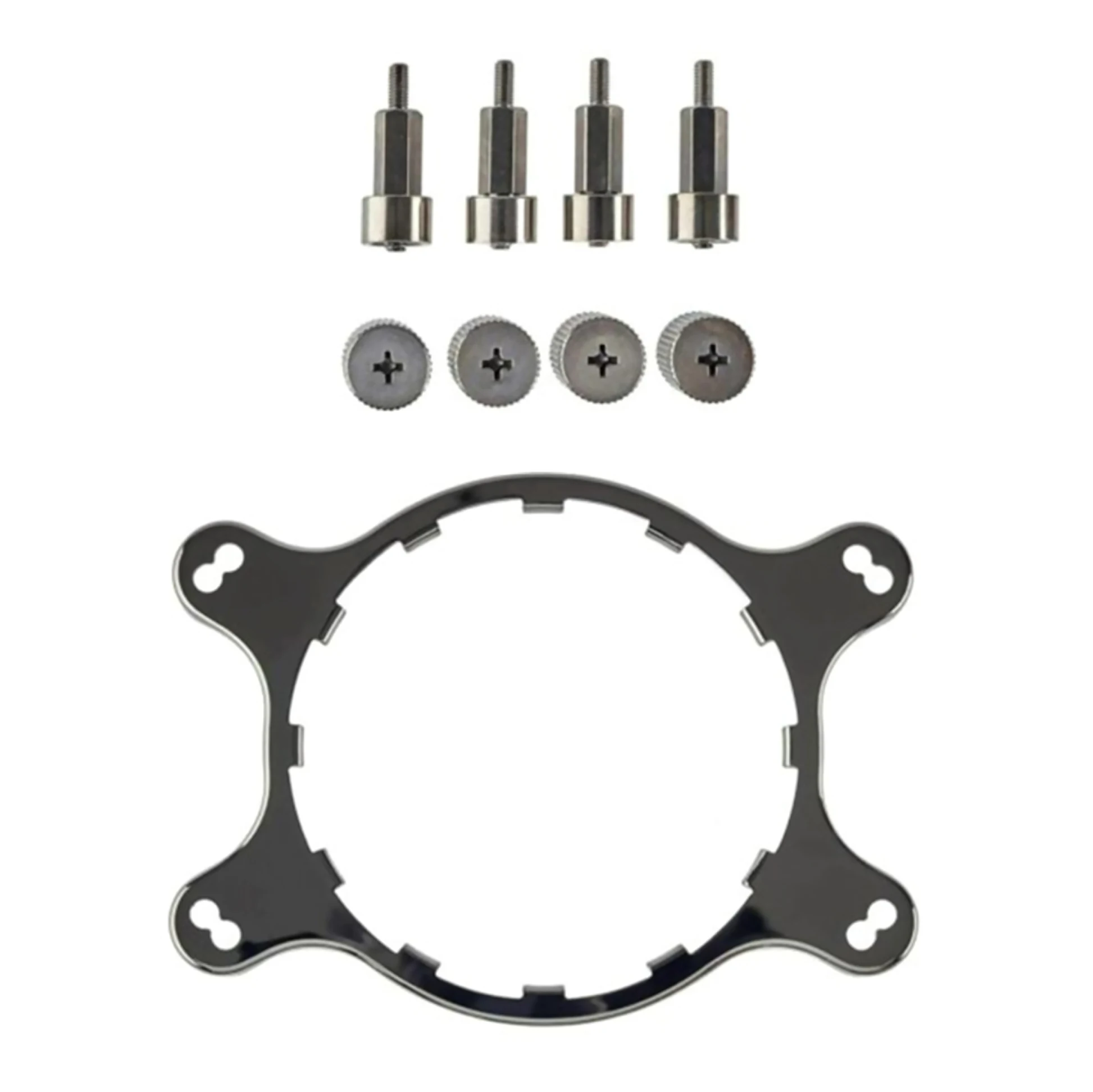 1Pc Round Water Cooler Radiator AMD AM4 Mounting Bracket Hardware Kit For Corsair H45 H55 H60 H75 H80I V2 H100i V2 H115i