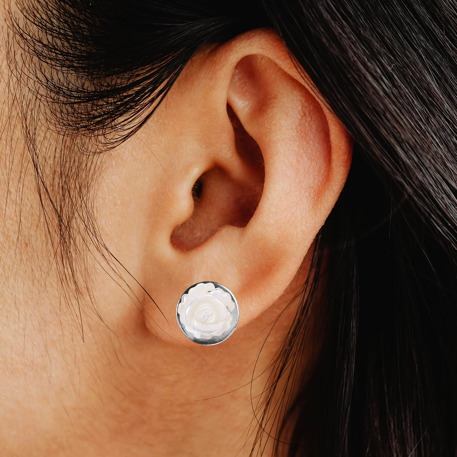 لتقوم بها بنفسك حلق معدني المشاركات وسادة مسطحة الفراغات لصنع المجوهرات النتائج الحرفية خفيفة الوزن دائم إعدادات قاعدة القرط #6