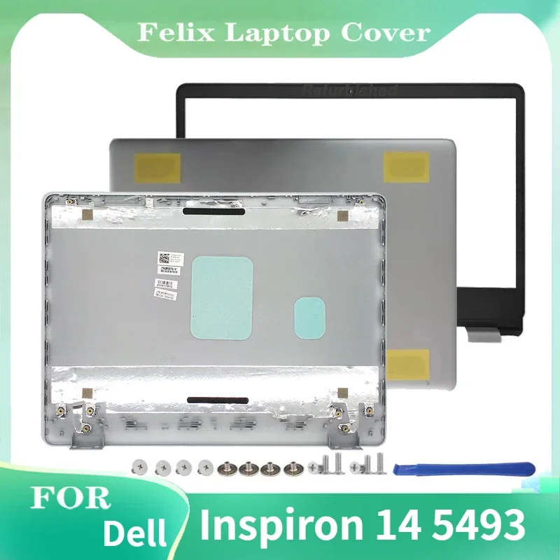 

New For Dell Inspiron 14 5493 LCD Back Cover Front Bezel Screen Display Back Cover Bezel 0638V6 638V6 0FW5KG