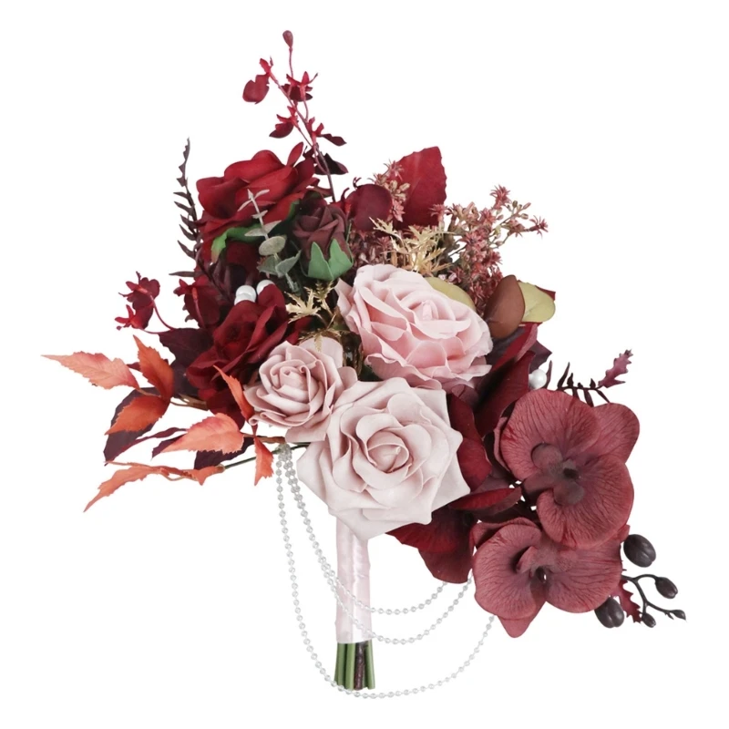 

Artificial Flower Arrangements Artificial Flower Bouquets for Ceremony, Wedding Party Decorations, Table Centerpieces