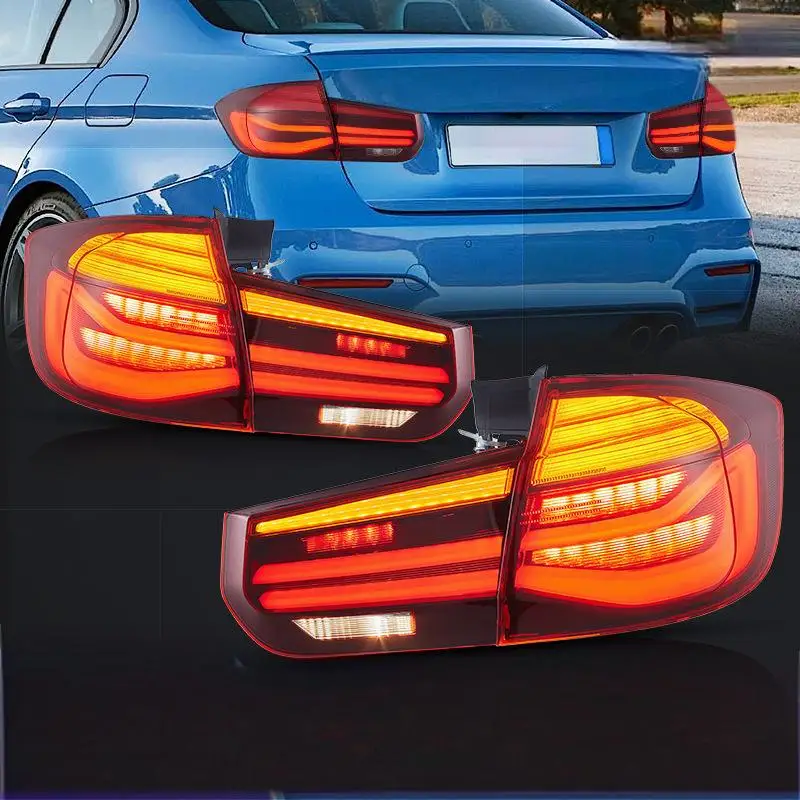

STLFSuitable for BMWs 3 Series F31 Estate Models 2013-2018 Flowing Light Steering LED Taillight Assembly Red