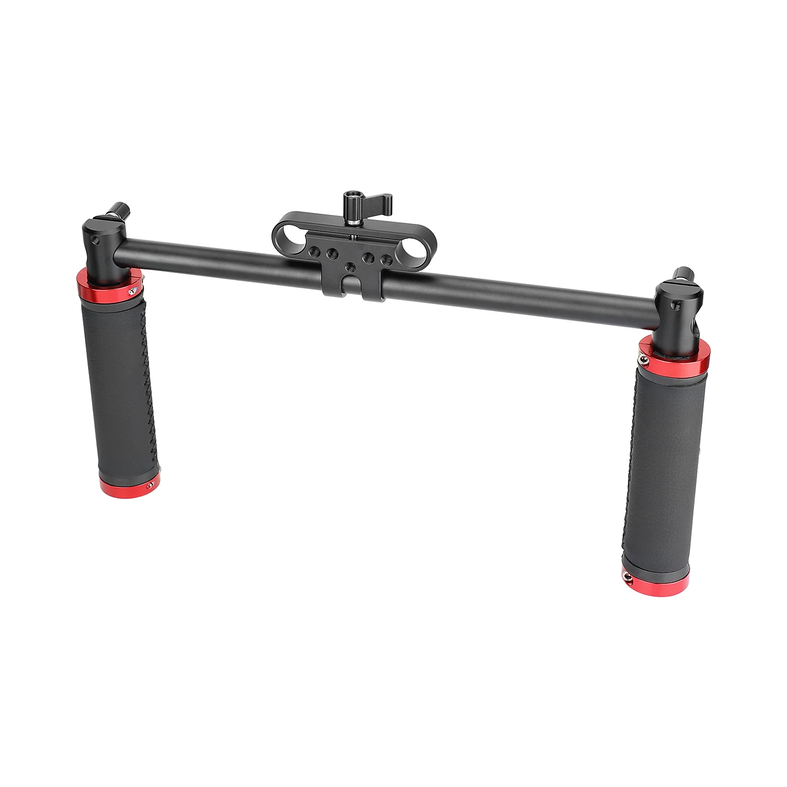 SZRIG manopole per manubrio anteriore morsetto per manubrio con morsetto per asta da 15mm per sistema di supporto per asta da 15mm Rig per spalla