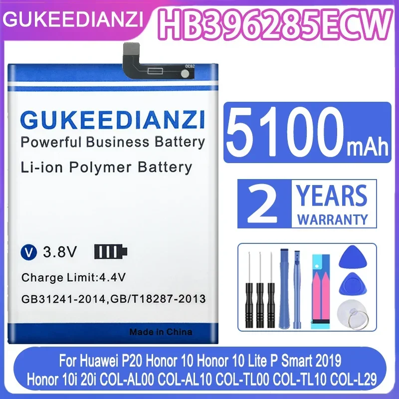 Battery For Huawei Ascend P9 P8 P20 P10 Lite/P20 P30Pro Mate 20 Pro For Honor 10 Lite 10i 20i 6C 6A 8A 9/Enjoy 6S Batteries
