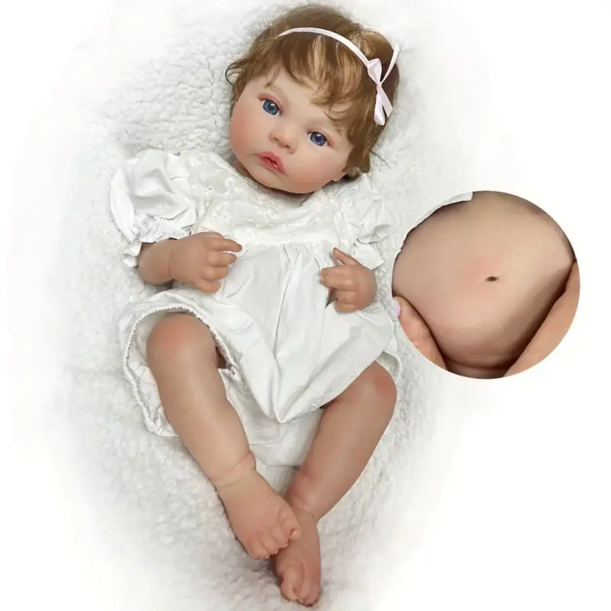 18-calowe łąki ręcznie robione lalki Bebe Reborn malowane noworodek lalki dla dzieci na prezent dla dzieci Muñecas Reborn