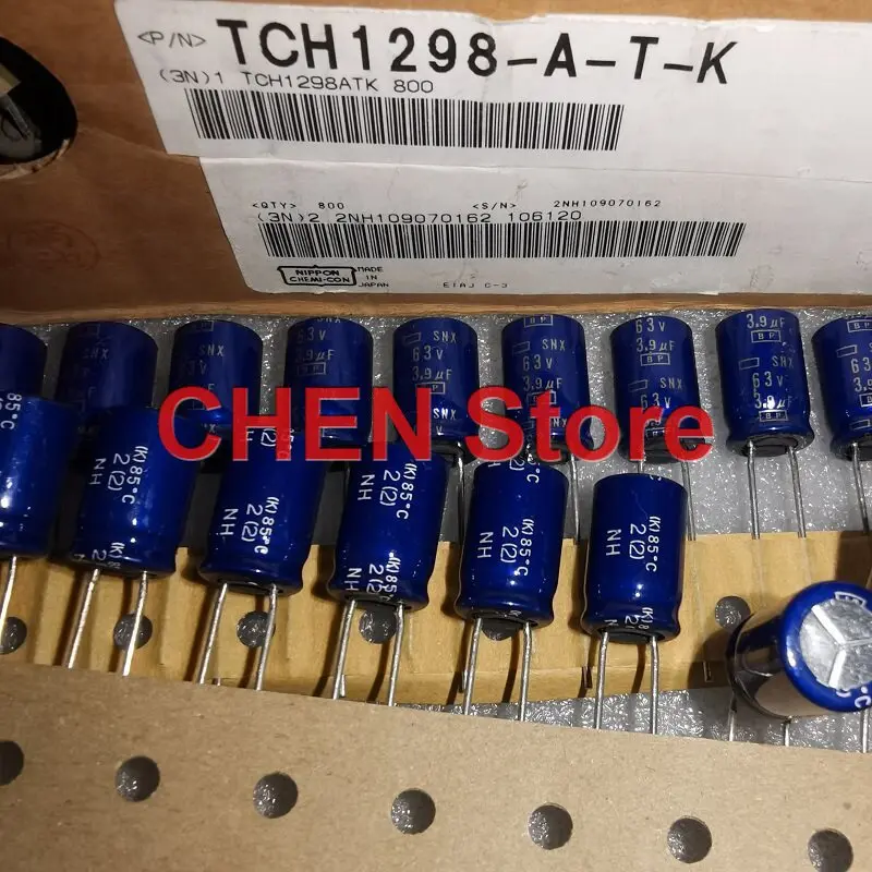 

10PCS/lot original NIPPON SNX BP 3.9UF 63V 10X16MM 85C NCC electrolytic capacitor CHEMI-CON 63V3.9UF Free Shipping