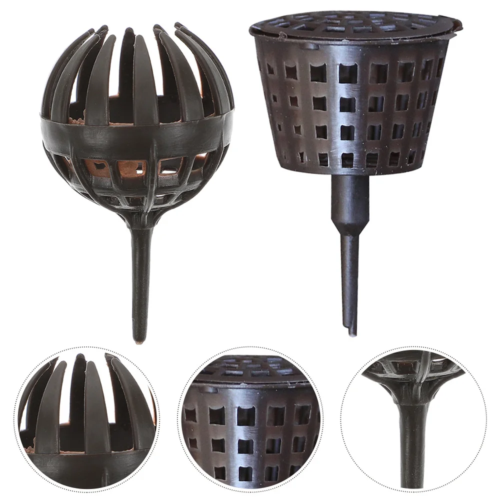 

20Pcs Fertilizer Box for Bonsai Plastic Gardening Fertilization Container Prevent Loss of Fertilizer from Wind Birds and Small