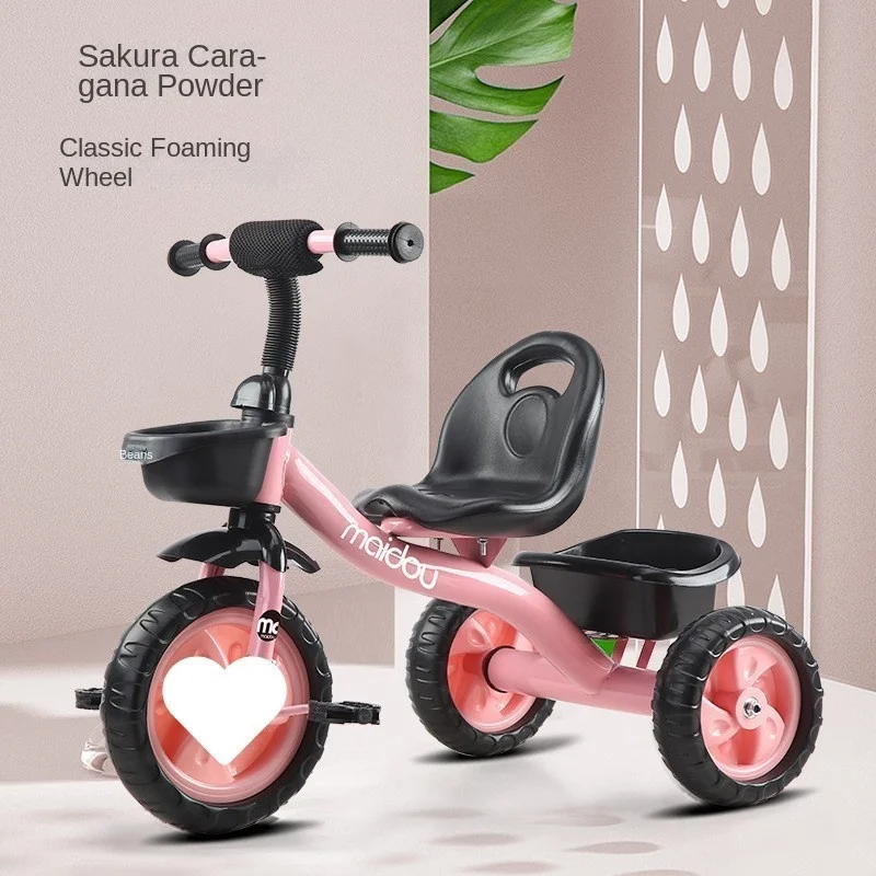 Children's Tricycle Baby Stroller Toddler Bicycle Children Aged 1-3-5 Toddler Bicycle Og Evkin Bicycle Children Ultralight Bike