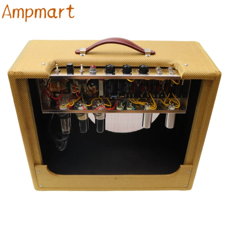 5E3 5F2 Retro Guitar Amplifier Cabinet Portable Vintage Guitar Speaker Box Home Use Guitar Audio Amplifier Cabinet view 3