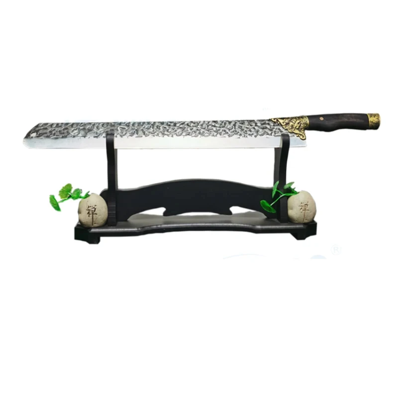 Commercial Manual Fresh Coconut Cutting Knife DRB-ZY3 Portable Green Coconut Guillotine Stainless Steel Peeling Cutting Tool