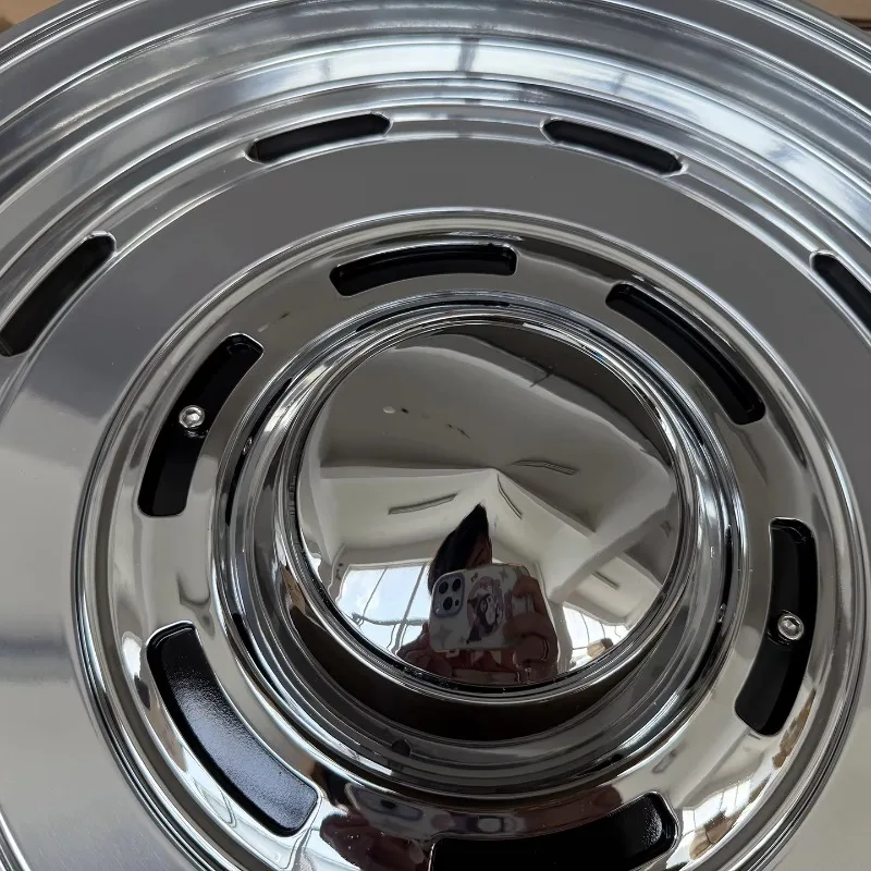 New high-strength forged aluminum alloy wheels 40 mm lightweight retro-style off-road design suitable for passenger cars and dur