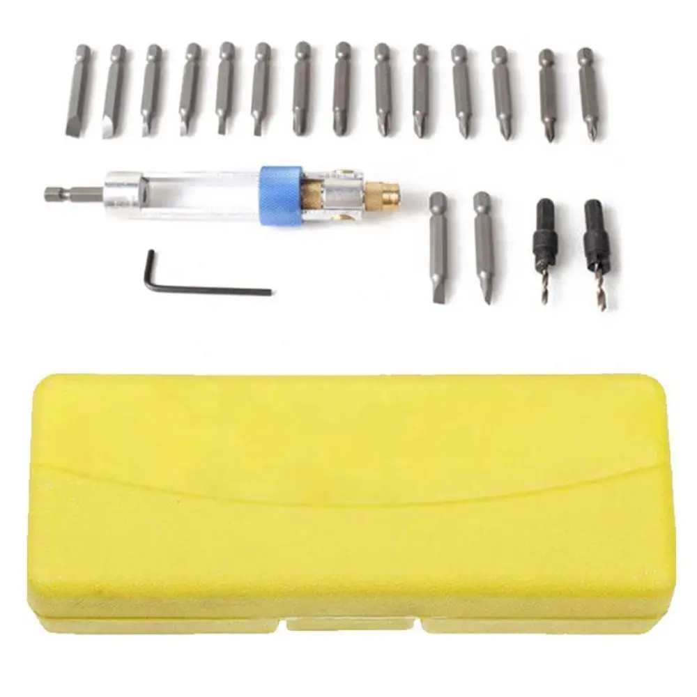 

Wrench Drill Driver Drill Bit Set Countersunk Head with Storage Box Screwdriver Head Set Multifunctional High Hardness