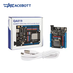 ACEBOTT ESP32 Max V3.0 Development Board Type-C Dual Mode WiFi Dual Core Rechargeable Microcontroller for Arduino