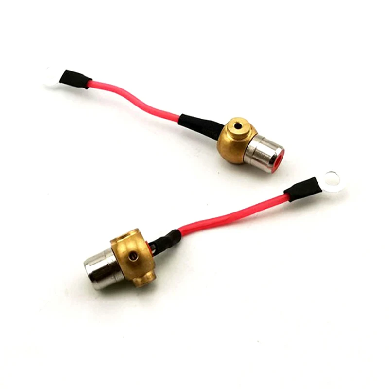 Red Tattoo Coil Cord Hook to Female Jack RCA Connector for Coil Tattoo Machine