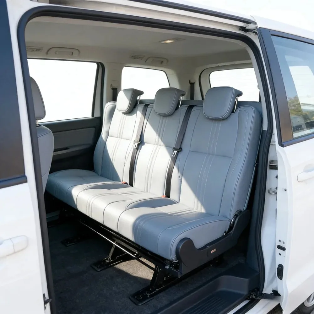 Customizable Van Seat Bed Folding Adjustable RV Camper Van Car Comfortable Passenger Seat Sofa Bed Wholesale Supply