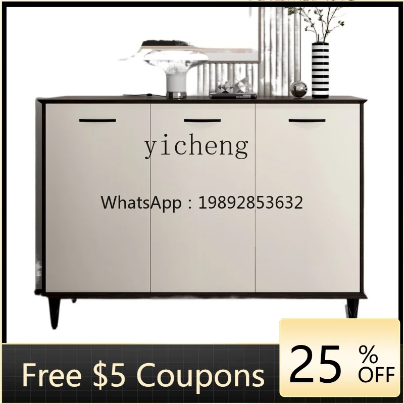 

ZZXl Solid Wood Shoe Cabinet Aisle Storage Staircase Storage Entrance Cabinet Doorway Shoe Cabinet