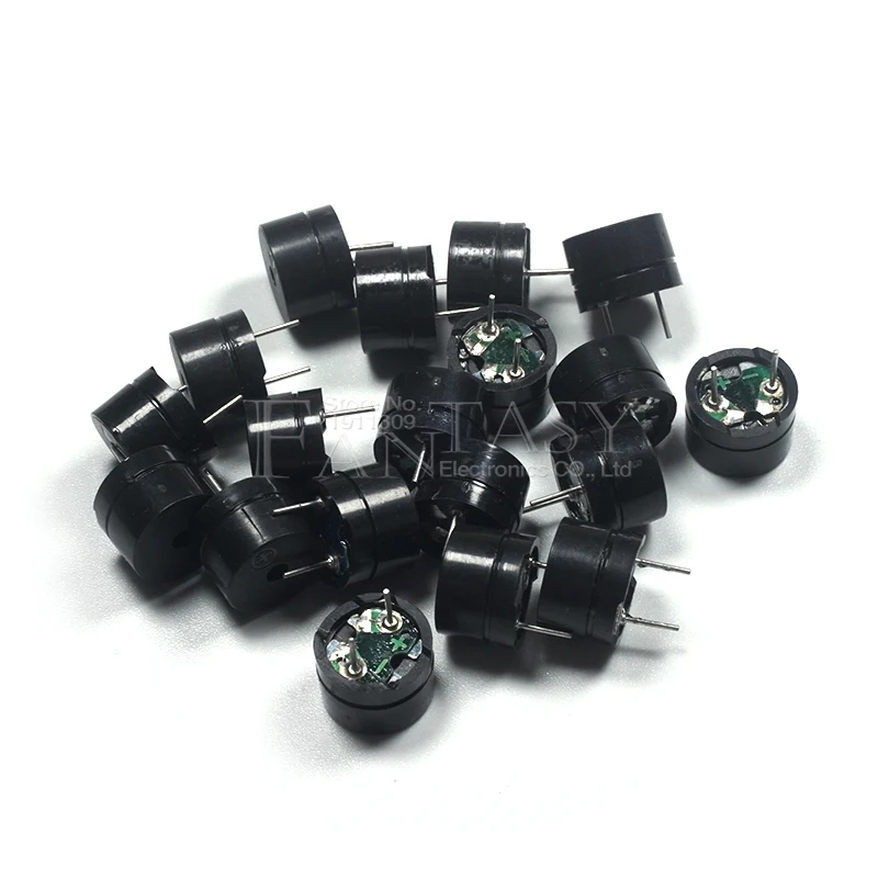 10pcs Universal passive buzzer 16R 12805 AC / 2KHz 3V 5V 12V Universal electromagnetic impedance 16 ohms