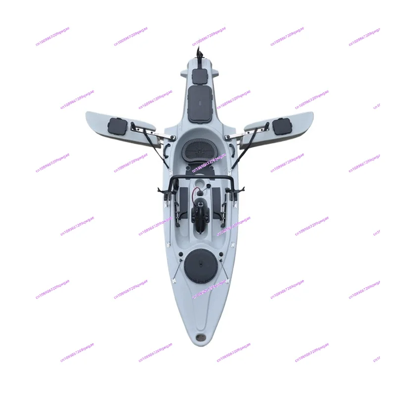 

Пластик для одного каноэ с 40-фунтами аксессуаров для электроприводов, роскошный способ рыболовных лодок с жестким дном для корабля и каноэ.