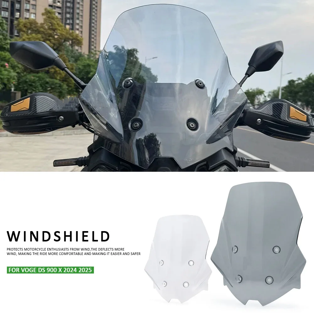 

New Windscreens Windshield Wind Deflectors Viser Visor Motorcycle Accessories For VOGE DS900X DS 900X 900DSX 2024 2025